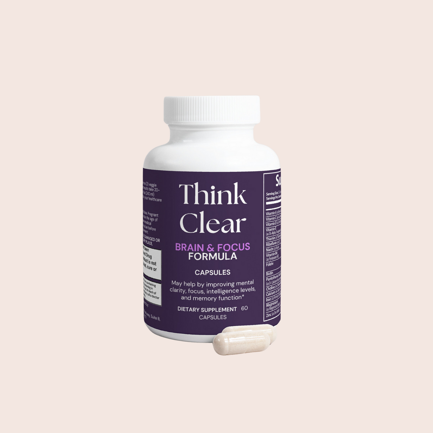 Think Clear: Brain & Focus Formula